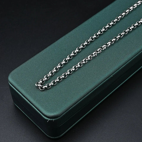 Corrente Masculina Elo O, 40cm-90cm