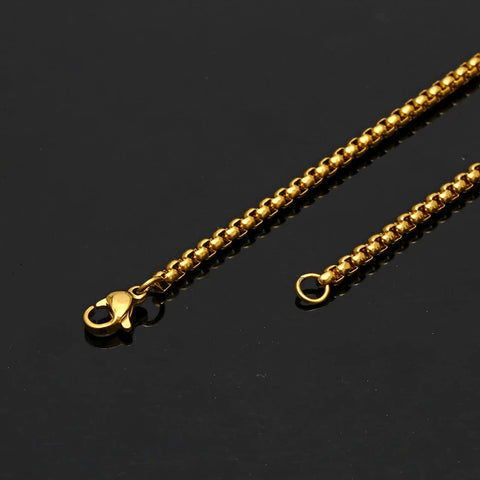 Corrente Masculina Elo O, 40cm-90cm