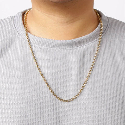 Corrente Masculina Elo O, 40cm-90cm